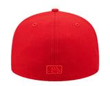 New Era 59fifty New York Yankees Red Fitted Hat Unisex Style : Hhh-71507452