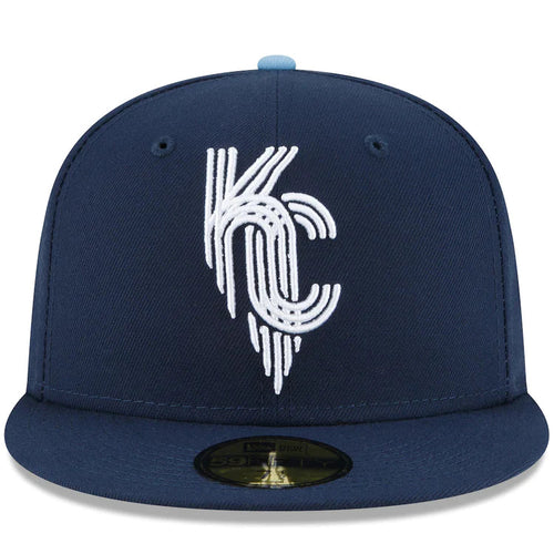 New Era 59fifty Kansas City Royals Mlb City Connect Fitted Hat Unisex Style : Hhh-60231702