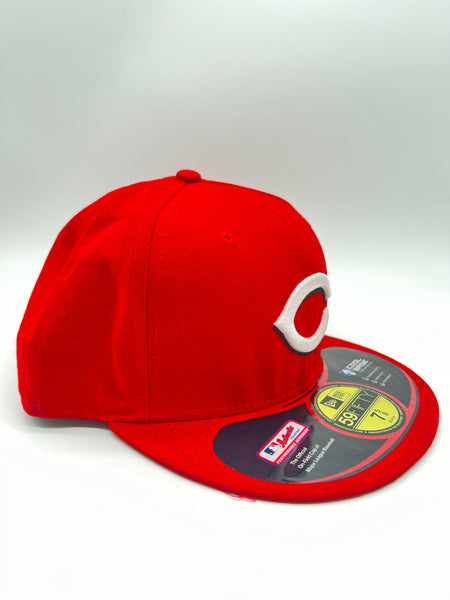 New Era 59fifty Cincinnati Reds Ac Performance Fitted Hat Unisex Style : Hhh-01291262
