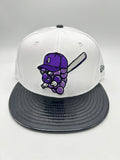 New Era 9FIFTY JAMJAM WHITE BLACK PATENT SNAPBACK Unisex Style : Hhh-70496207