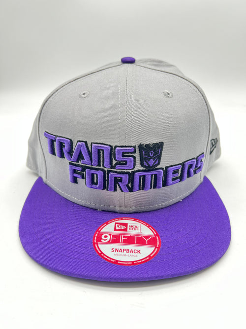 New Era 9fifty Transformers Classic Word Deceptions Snapback Unisex Style : Hhh-13582634