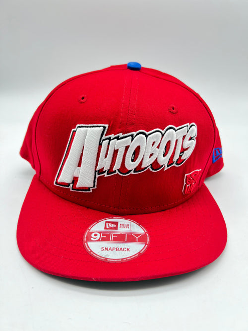 New Era 9fifty Autobots Logo Red Snapback Unisex Style : Hhh-71320877