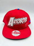 New Era 9fifty Autobots Logo Red Snapback Unisex Style : Hhh-71320877