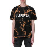 Purple-brand P101 Core Big Black Topaz Mens Style : P101-jmct223