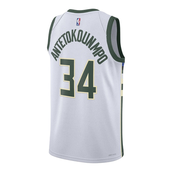 Nike Milwaukee Bucks Association Edition 2022/23 Men's Nike Dri-fit Nba Swingman Jersey Mens Style : Dn2084