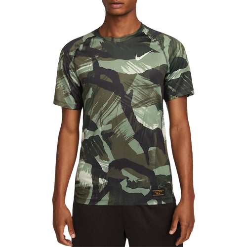 Nike Pro Dri-fit Men's Short-sleeve Slim Camo Top Mens Style : Dq8361