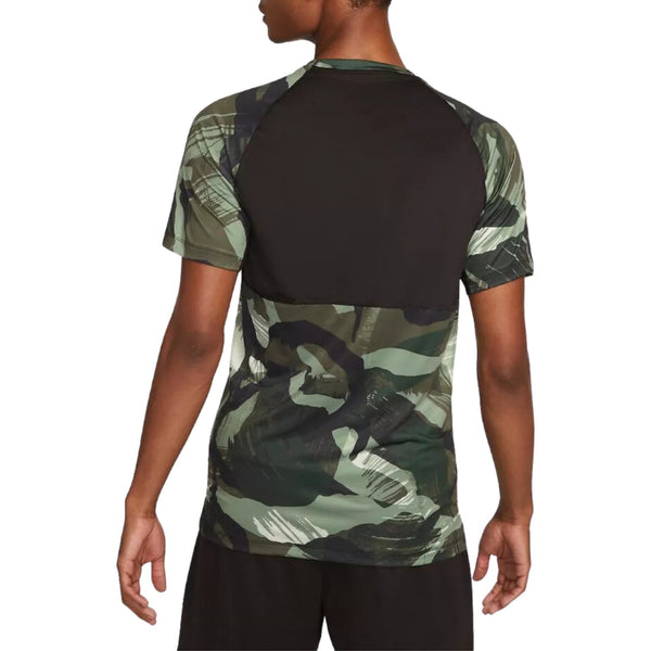 Nike Pro Dri-fit Men's Short-sleeve Slim Camo Top Mens Style : Dq8361