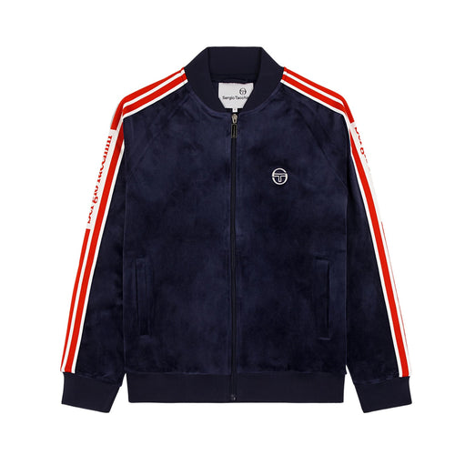 Sergio Tacchini Pereto Velour Track Jacket Mens Style : Sts24m50816