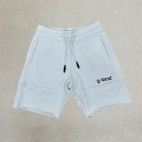 G WEST MENS SHORTS - GREY VIOLET
