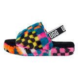Uggs Fluff Yeah Slide Checks Big Kids Style : 1130390k