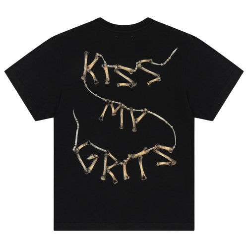 Denim Tears Kiss My Grits Bones Tee  Mens Style : 010-006-131