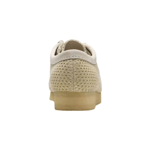 Clarks Originals Wallabee Off White Mesh