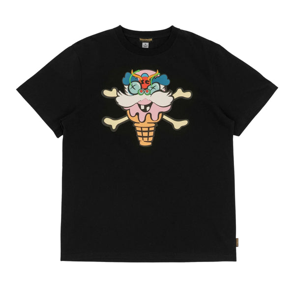 Ice Cream Lion Dance T-shirt Mens Style : Isp3ts001bk