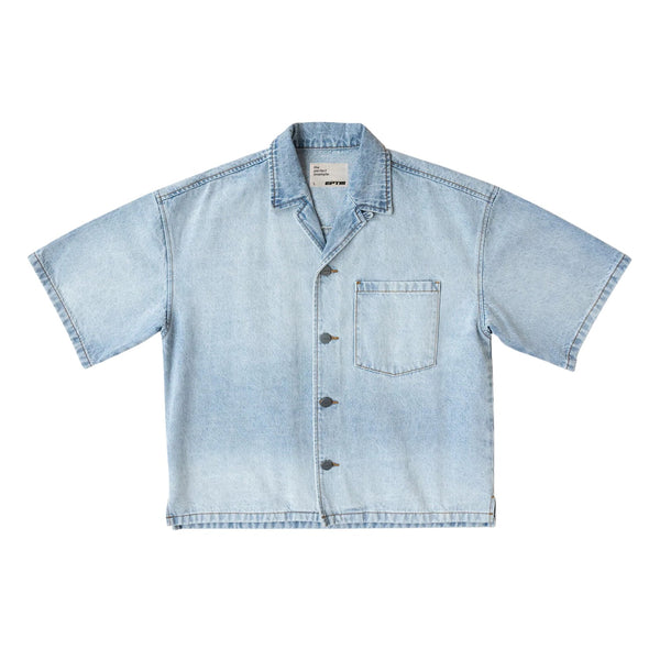 Eptm Boxy Denim Shirt Mens Style : Ep11481