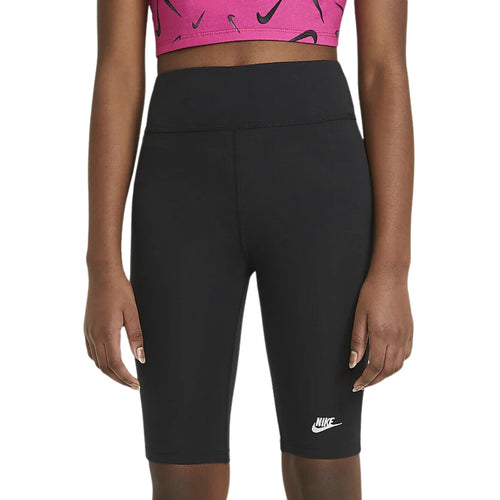 Nike Girls Tight Fit High Rise Short Length Shorts Big Kids Style : Da1243