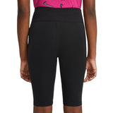 Nike Girls Tight Fit High Rise Short Length Shorts Big Kids Style : Da1243