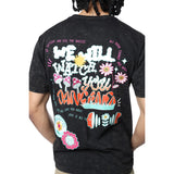 Smoke Rise Mineral Wash Doodle Graphic Ss Tee  Mens Style : Kt24274