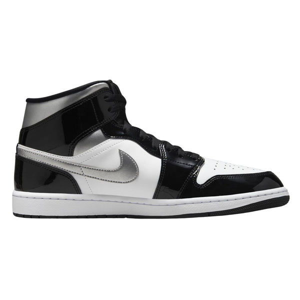 Jordan 1 Mid Se "Patent Black" Mens Style : Hv0789