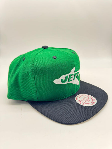 Mitchell&ness New York Jets Retro Adjustable Fit Hat Unisex Style : Hhh-nc97z