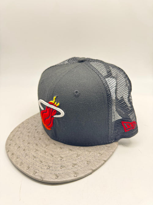 New Era 9fifty Miami Heat Adjustable Strapback Unisex Style : Hhh-88498784