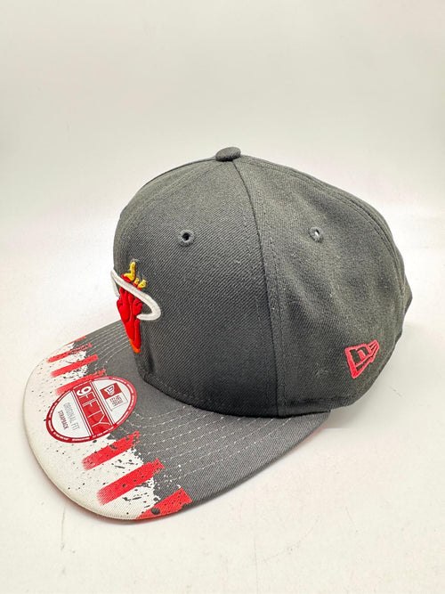 New Era 9fifty Print Topper Miami Heat Original Fit Strapback Unisex Style : Hhh-88871611