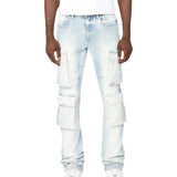 Smoke Rise Cargo Fashion Jeans Mens Style : Jp25143