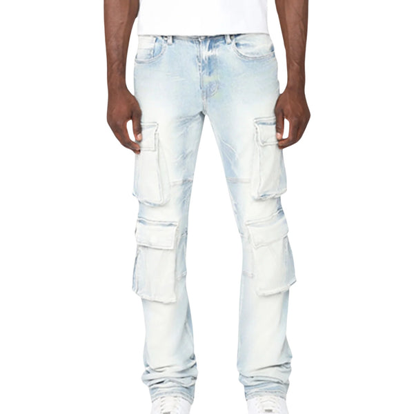 Smoke Rise Cargo Fashion Jeans Mens Style : Jp25143
