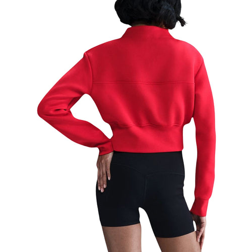 Nike  Sportswear Tech Fleece Cropped 1/2-zip Top Womens Style : Hj1031