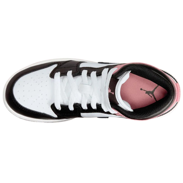 Jordan 1 Mid (Gs) "Rust Pink" Big Kids Style : Dq8423