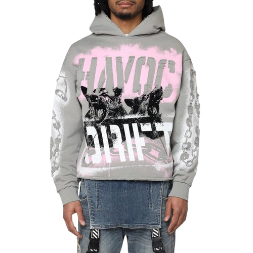 Smoke Rise Havoc Fleece Hoodie Mens Style : Fo25558