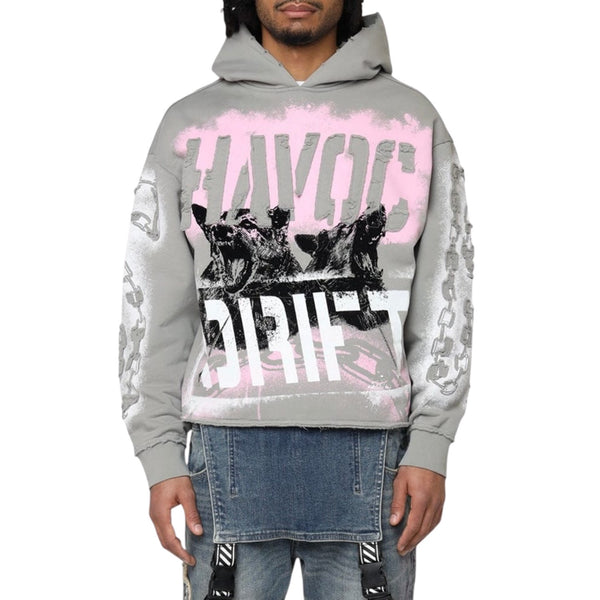 Smoke Rise Havoc Fleece Hoodie Mens Style : Fo25558