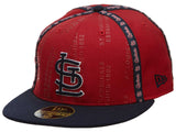 New Era St. Louis Cardinals Fitted Hat Mens Style : Hat164