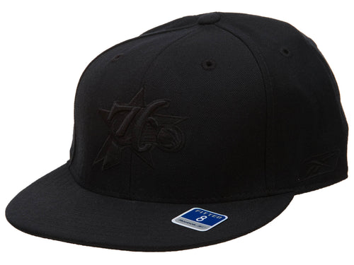 Reebok Philadelphia 76ers Fitted Hat Mens Style : Hat235