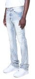 Smoke Rise Barbwire Rhinestone Jeans Mens Style : Jp25637
