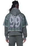 Smoke Rise Luxe Club Mesh 2-fer Hoodie Mens Style : Fo25674