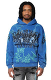 Smoke Rise Paradise Fleece 2fer Hoodie Mens Style : Fo25567