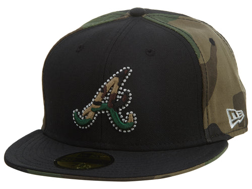 New Era Atlanta Braves Fitted Hat Mens Style : Hat295