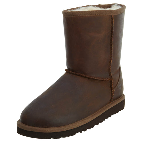 Ugg Classic Short Leather Boots Little Kids Style : 1006032k