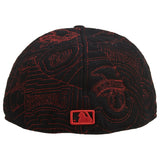 New Era Washington Nationals Fitted Hat Mens Style : Hat553