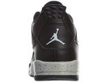 Nike Jordan 4 Retro LS BP Black Tech Grey Oreo  Boys / Girls Style :707430