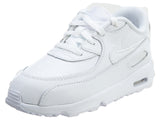 Nike Air Max 90 White Leather Casual Shoes  Boys / Girls Style :833416