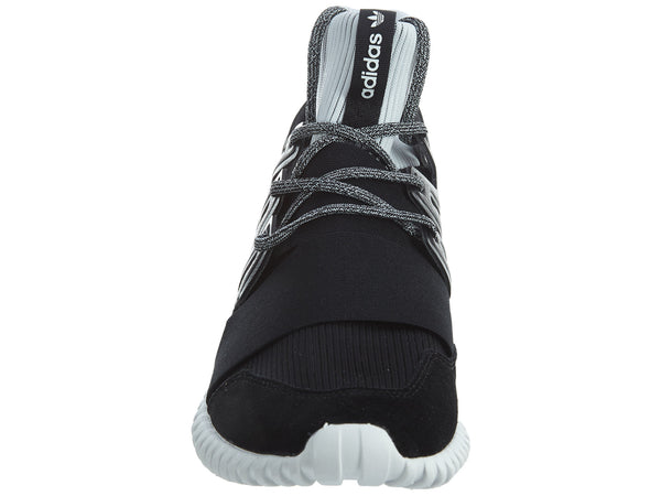Adidas Tubular Doom Mens BA7555 Black White TwoTone Knit Mens Style :BA7555