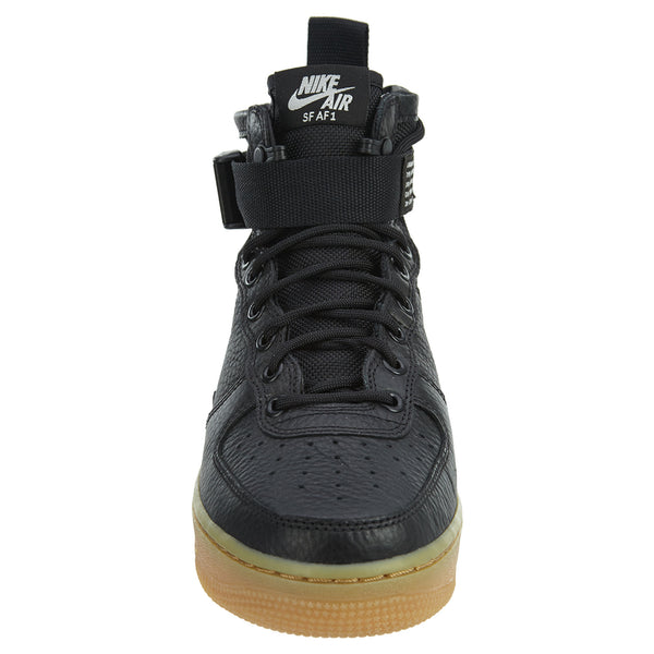 Nike SF Air Force 1 Mid Black Gum Light Brown Womens Style :AA3966