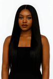 GoldTag 5x5 HD Closure Wig - 12A Straight 100% Virgin Human Hair (nylon cap sold separately)