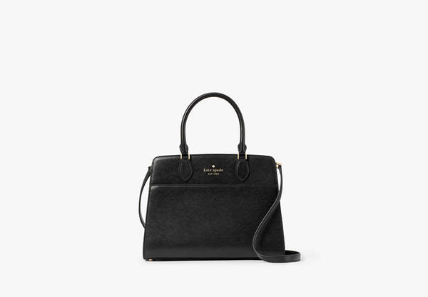 Madison Saffiano Leather Medium Satchel
