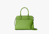 Madison Saffiano Leather Medium Satchel