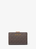 Signature Logo Medium Wallet - Brown