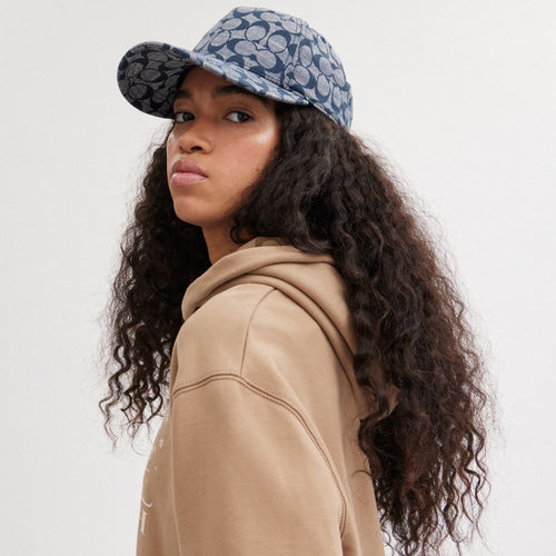 Signature Chambray Baseball Hat