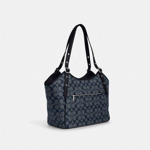 Meadow Shoulder Bag In Signature Canvas