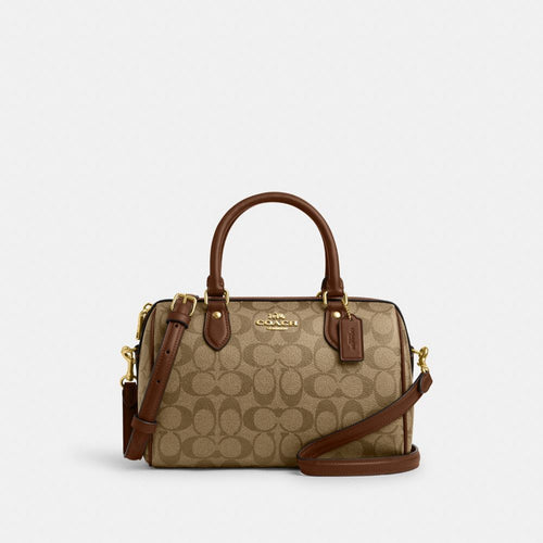Rowan Satchel Bag In Signature Canvas
